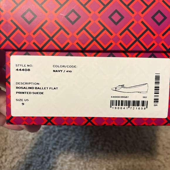 NWOT Tory Burch Rosalind flats 8.5 - Picture 3 of 9